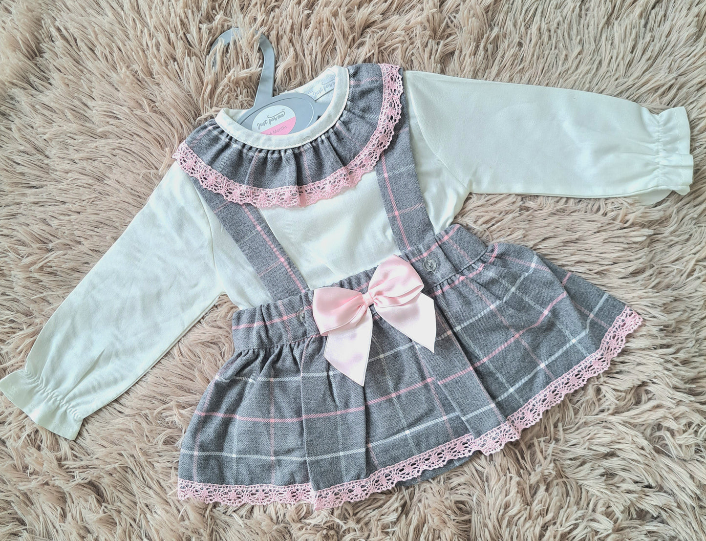 Baby Girls 2 pcs Short Romper Set