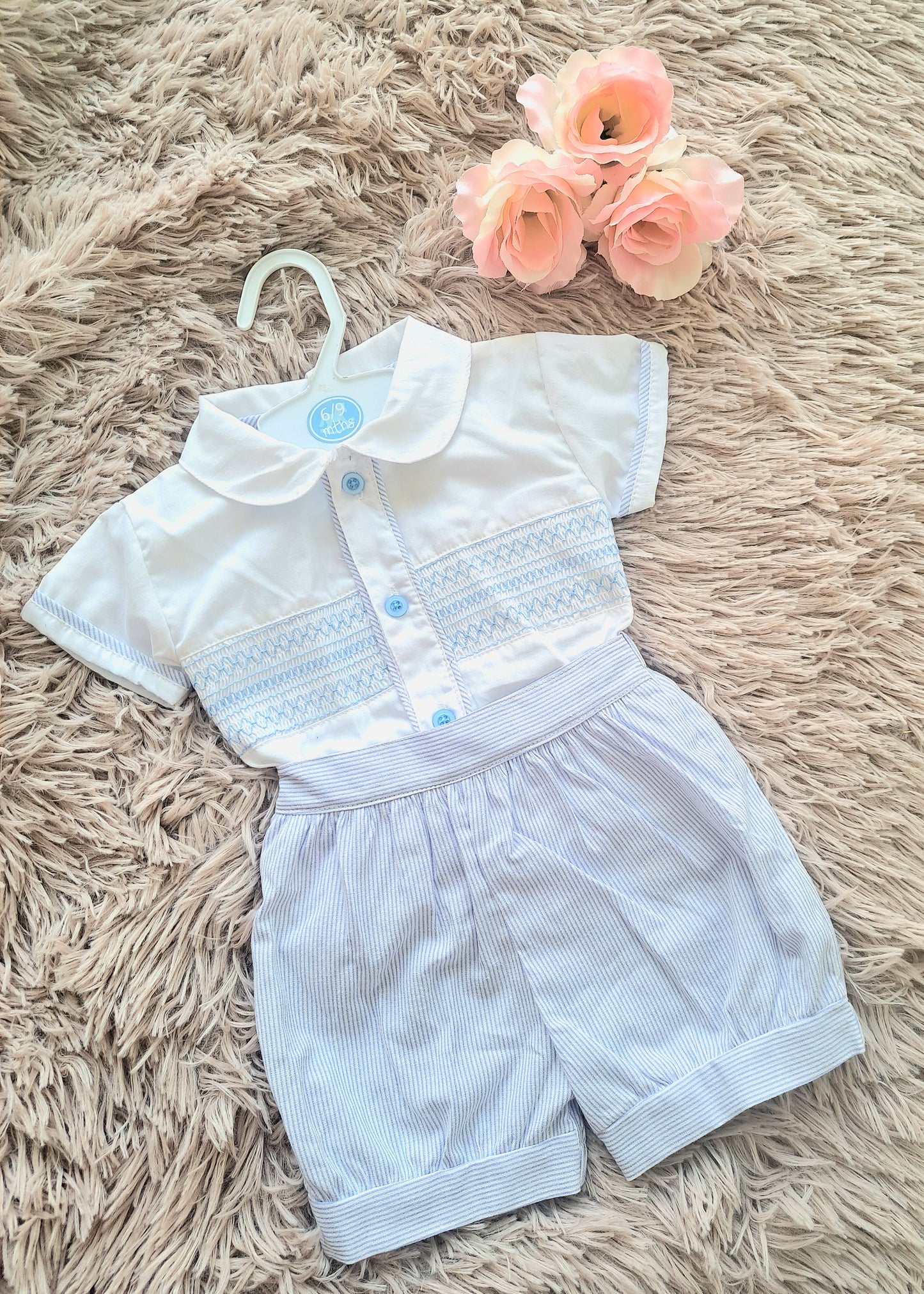Smocked 2 Piece Set
