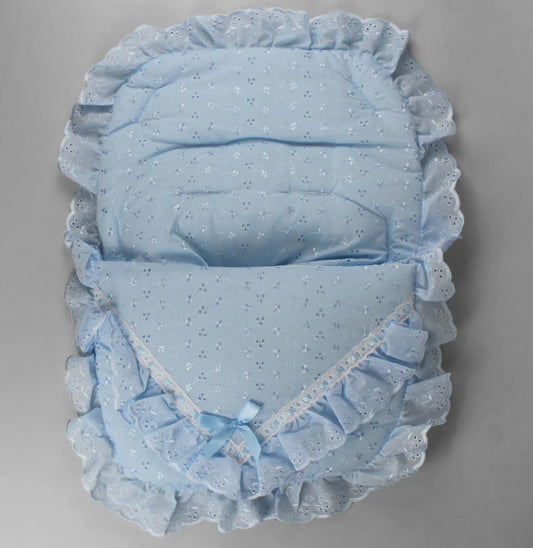 Blue Universal Car Seat Footmuff