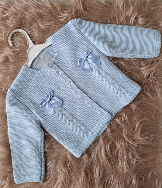 Unisex blue cardigan